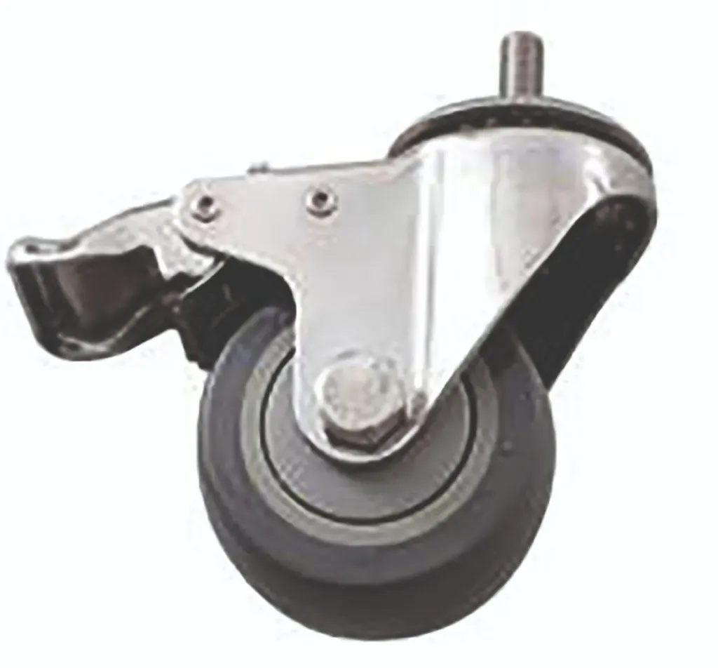 [UABAJ/MAT-WHE.150/210] set stainless wheels steel base BAJA / MATA 150 kg/210 kg