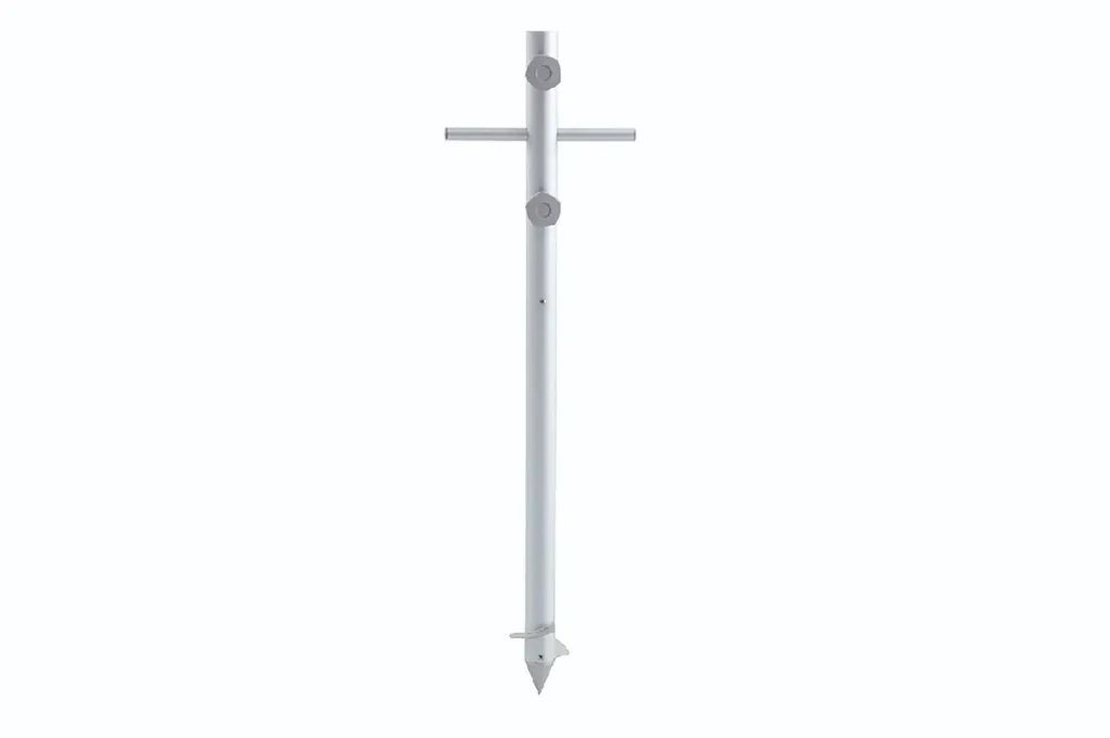 Beach anchor base M, matt anodised